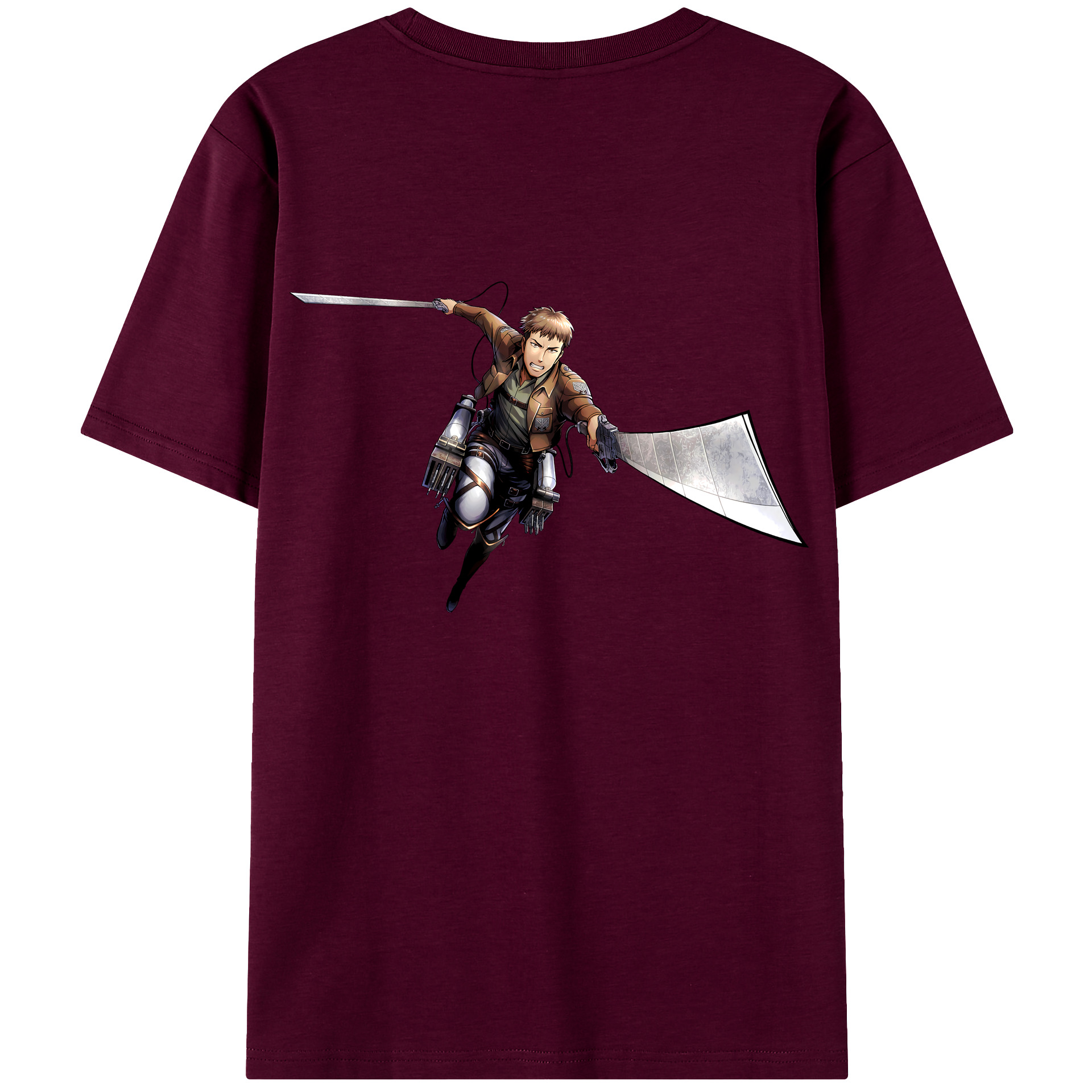 （画像用） 進撃の巨人 Attack on Titan レディース半袖Tシャツ(バックプリント)